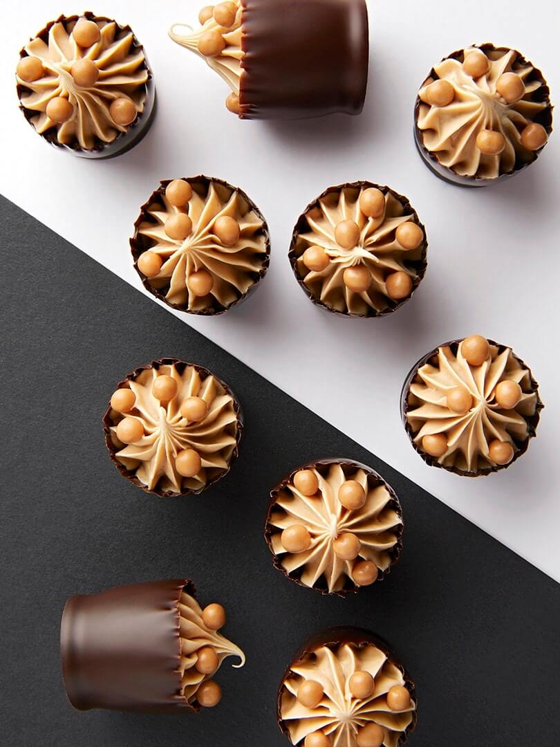 Handmade chocolate truffles. Elsa Young Photography.